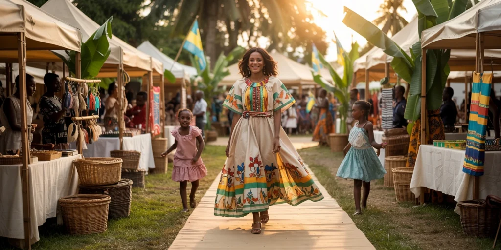 rwanda-cultural-festival-fashion-crafts Rwandan cultural festival showcasing fashion, dance and local crafts